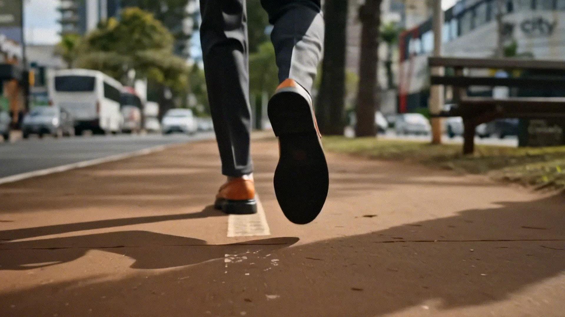 Pessoa caminhando pela cidade no entorno do empreendimento